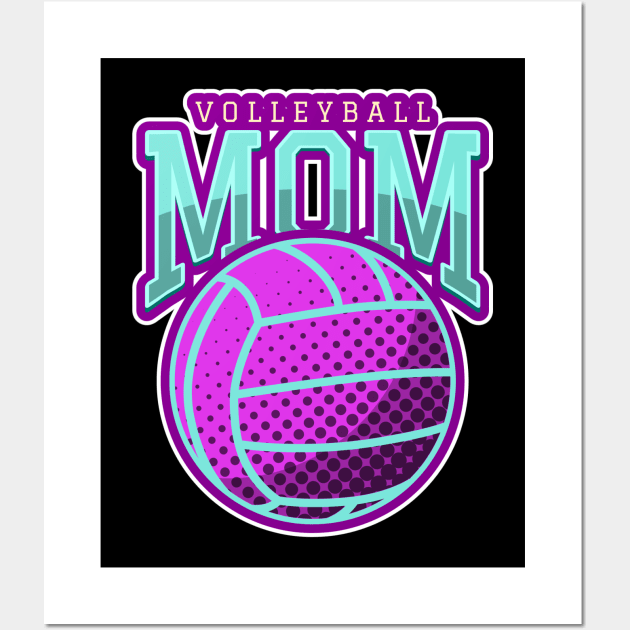 volleyball mom Wall Art by Jess B Prints